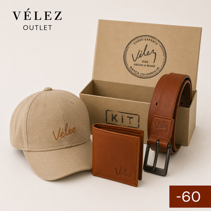KIT PREMIUM PARA HOMBRE  Correa + Billetera + Gorra  🎁 Incluye GRATIS acceso a nuestra Biblioteca Premium para Hombres