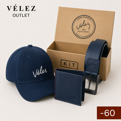 KIT PREMIUM PARA HOMBRE  Correa + Billetera + Gorra  🎁 Incluye GRATIS acceso a nuestra Biblioteca Premium para Hombres