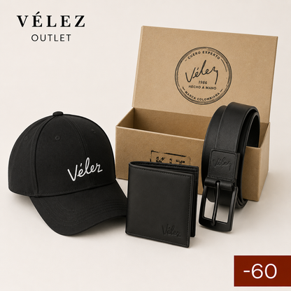 KIT PREMIUM PARA HOMBRE  Correa + Billetera + Gorra  🎁 Incluye GRATIS acceso a nuestra Biblioteca Premium para Hombres