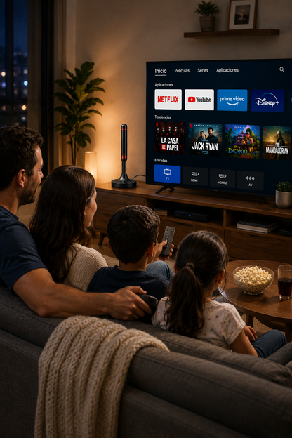 📡 Antena HDTV 5 Metros + TV Box Integrada — ¡Paga al Recibir!